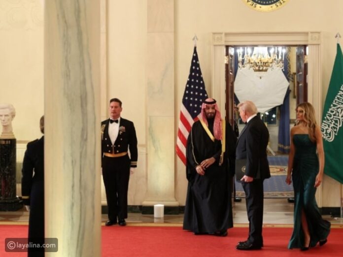 عشاء رسمي في البيت الأبيض يجمع محمد بن سلمان بنخبة السياسة والرياضة والأعمال